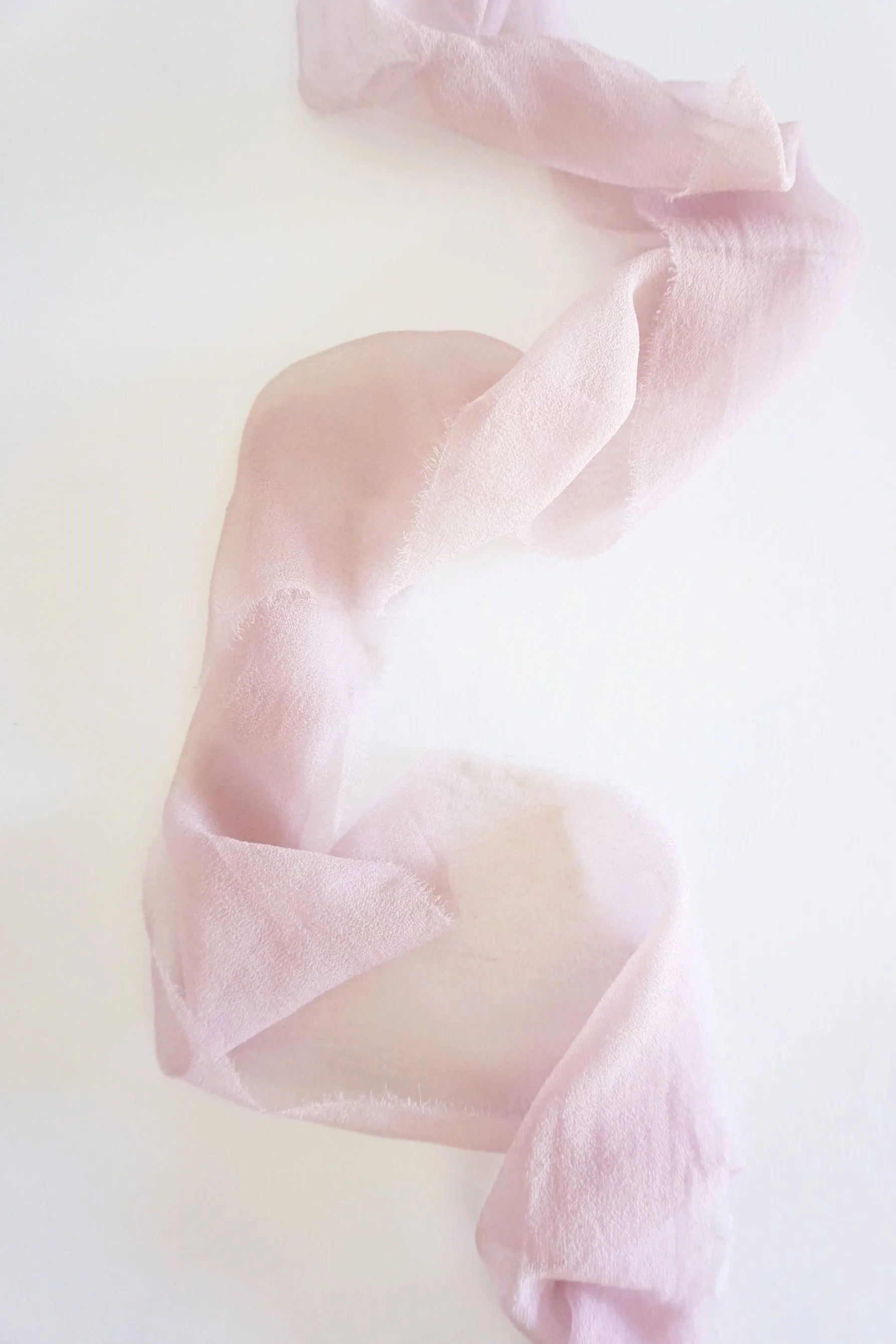 Silk Gossamer Ribbon in Blush