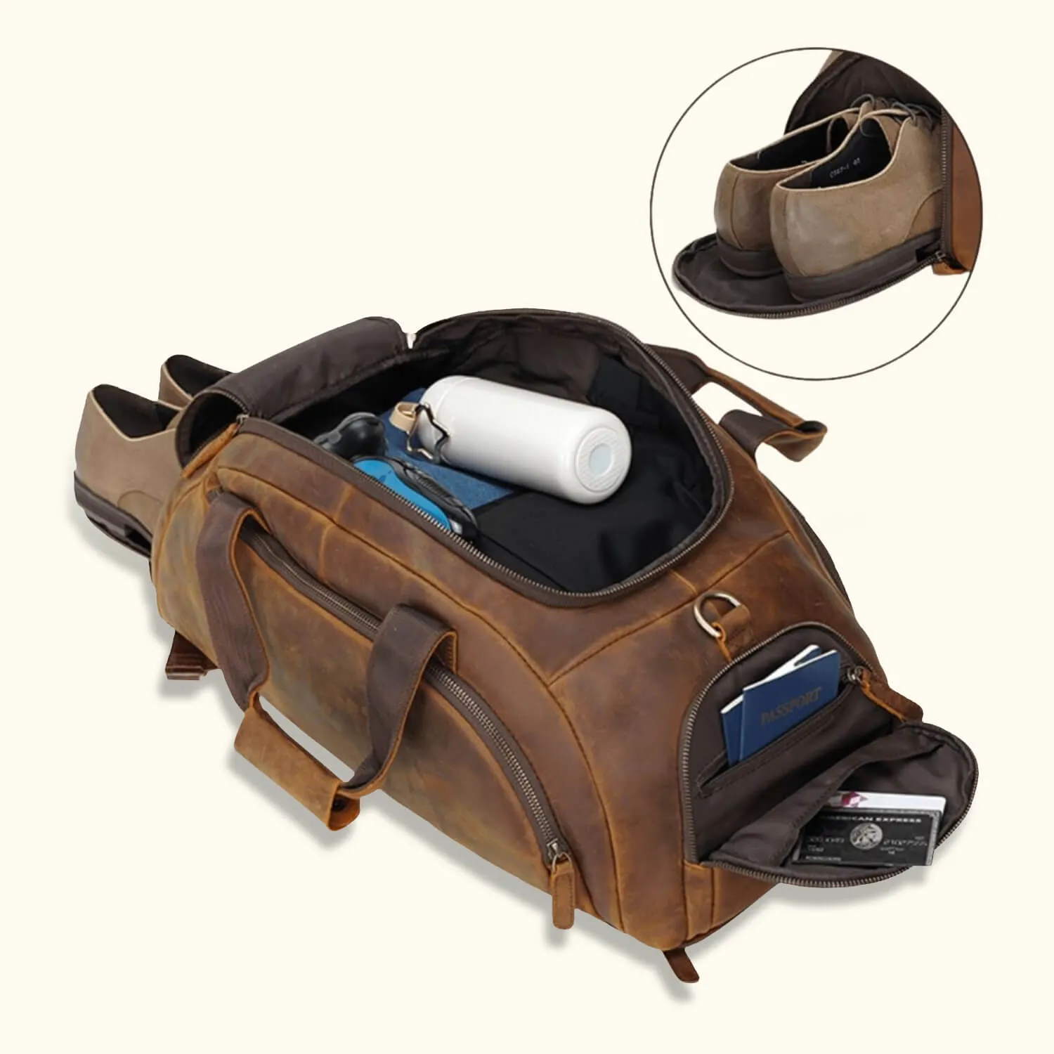 The Multifunction - Travel Duffel Backpack