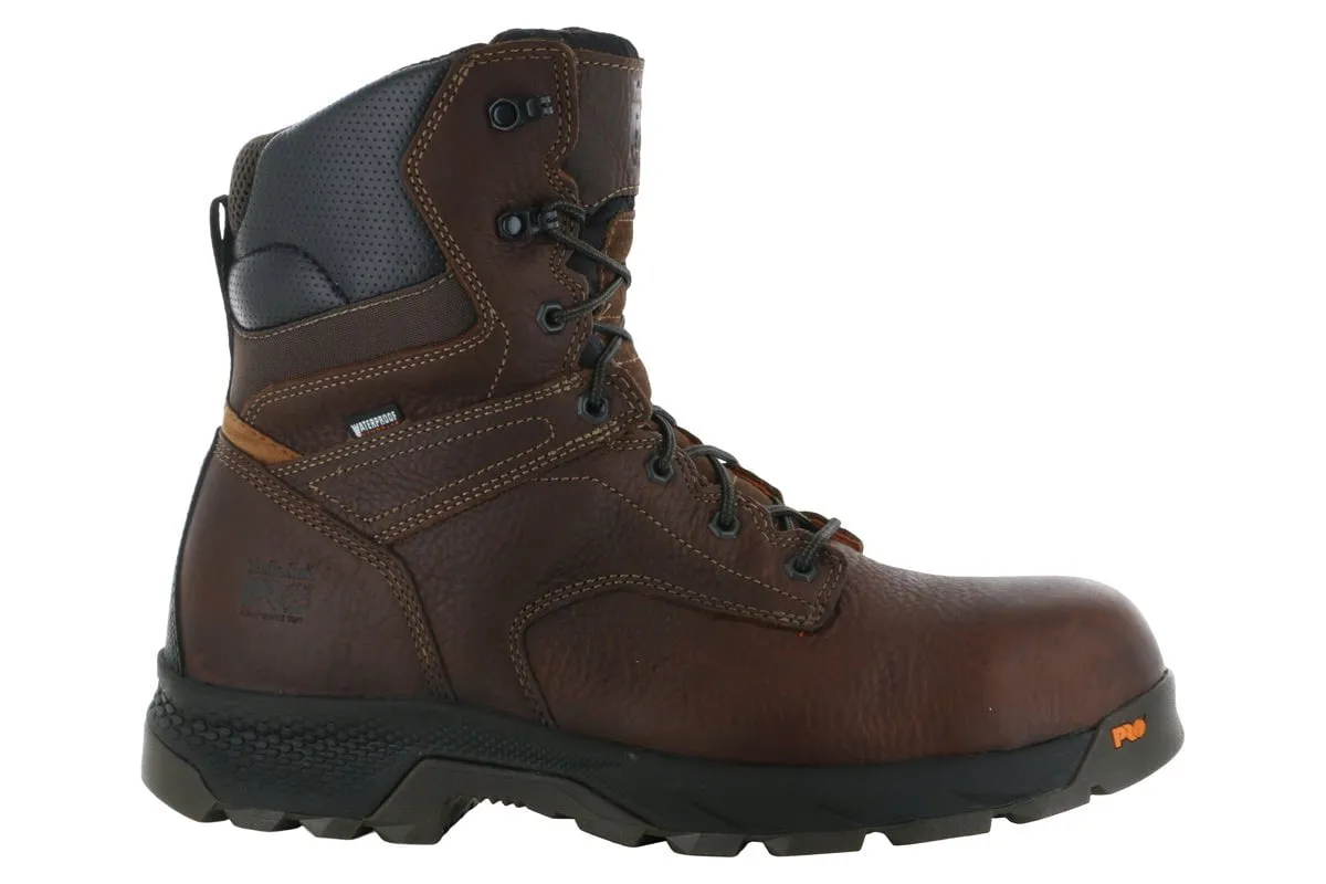 Timberland PRO Titan EV 8" Composite Toe Waterproof Boot Brown