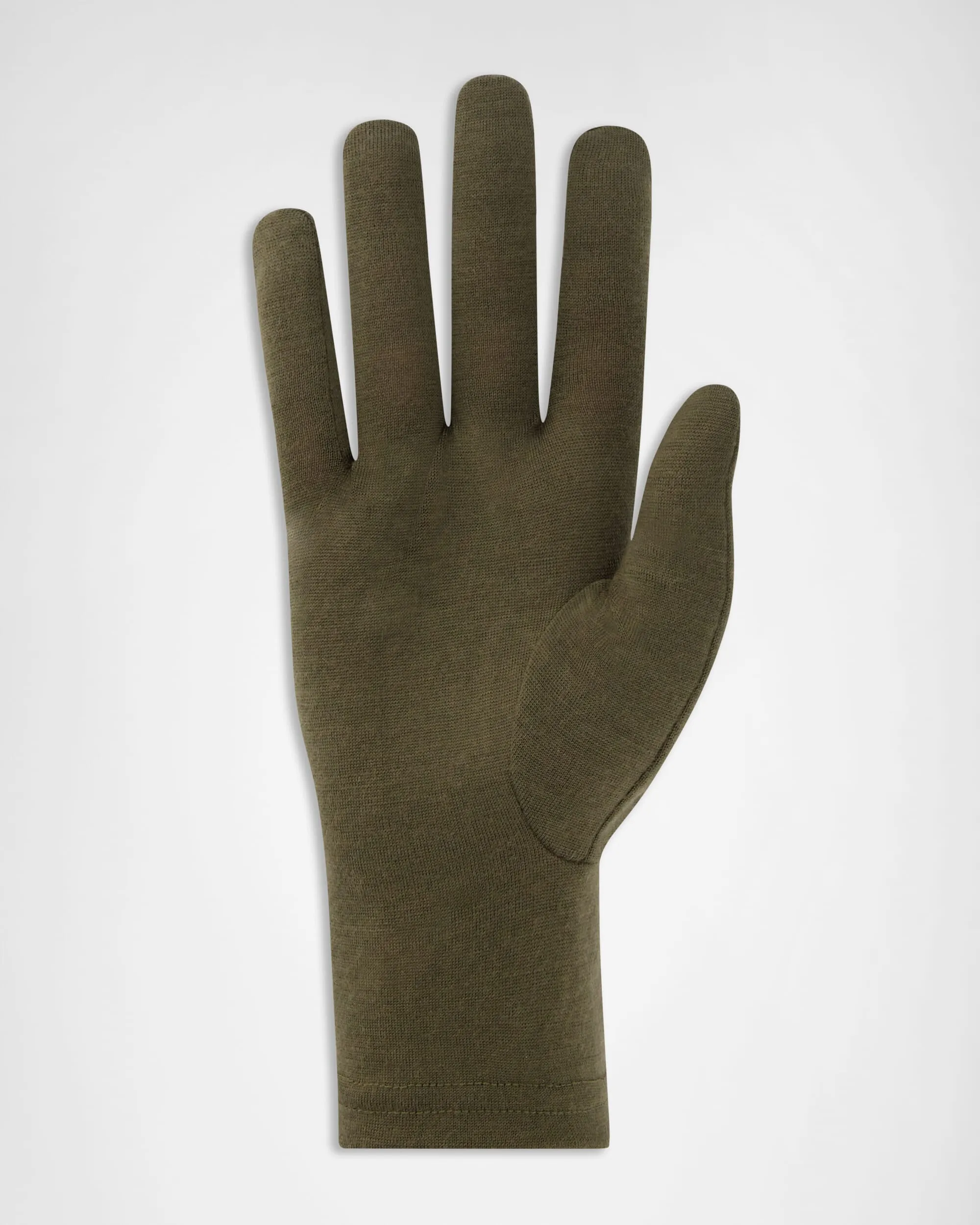 Volta Merino Glove Liners - Dark Olive