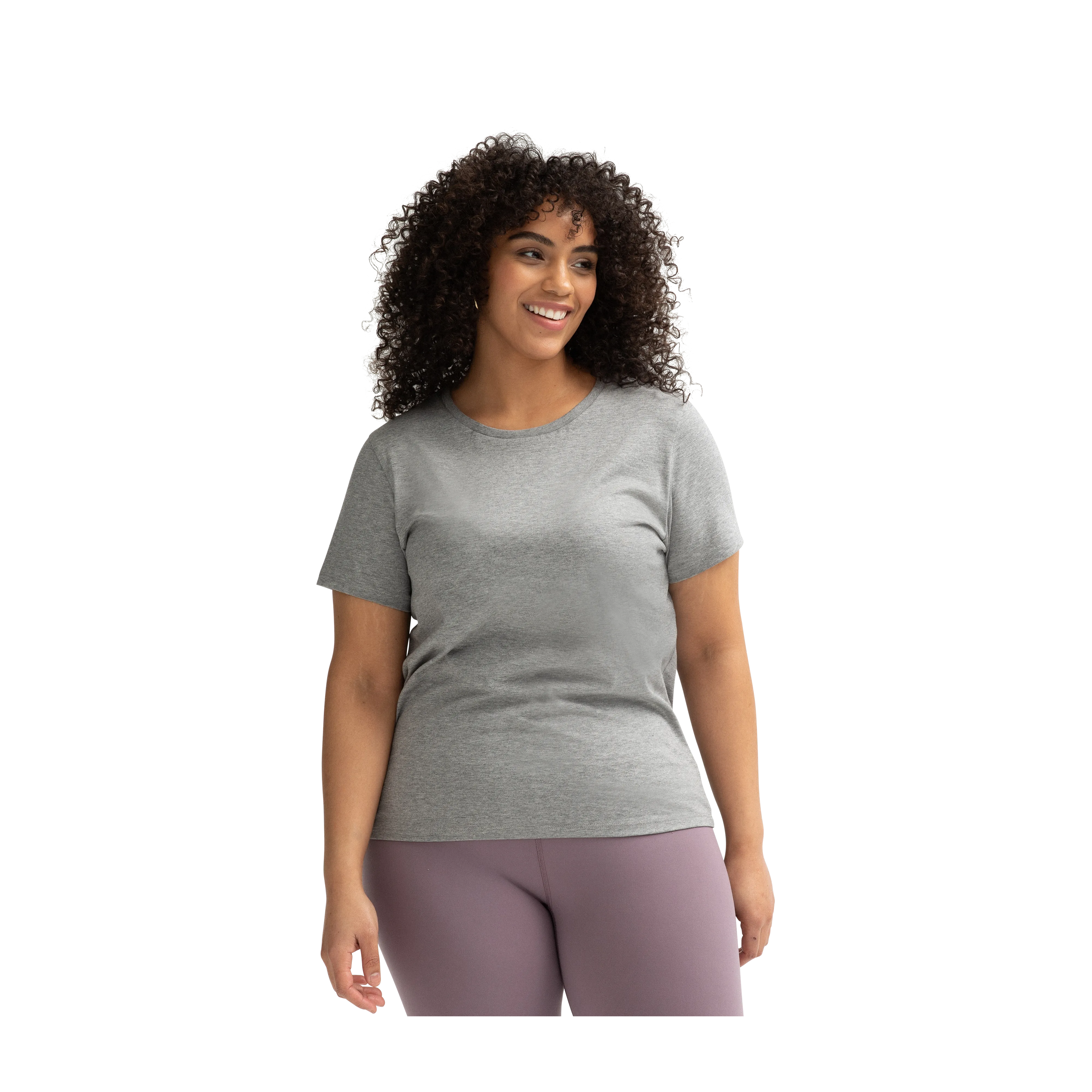 Women's Crew Neck T-Shirt & Sweatpants 2-Pack